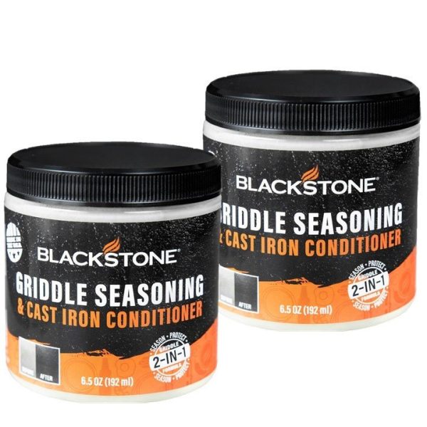 Griddle Seasoning & Cast Iron Conditioner (2 Pack)